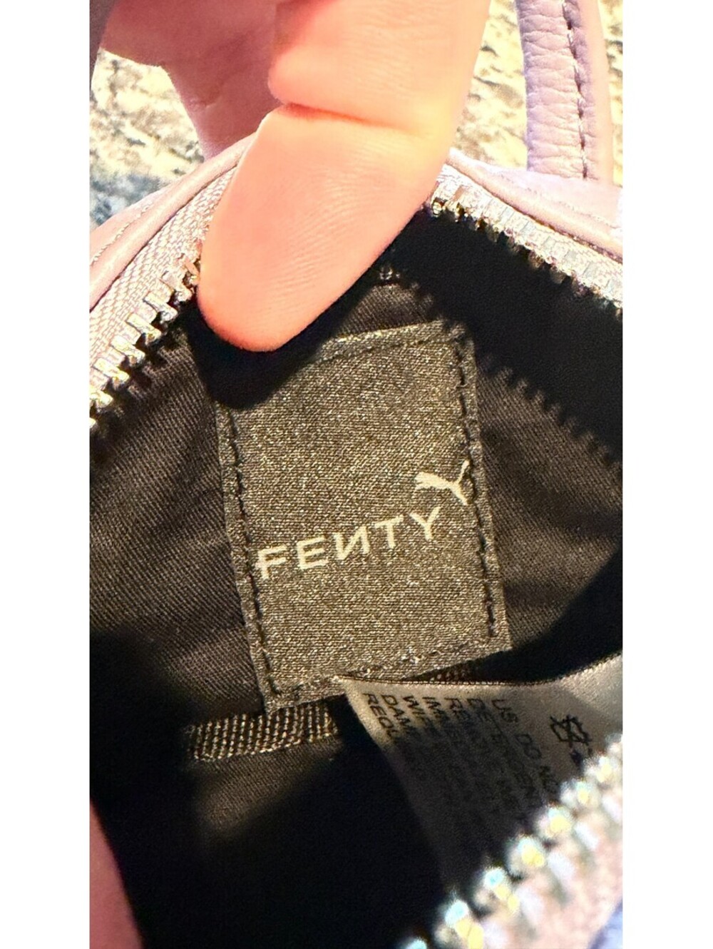 Puma X Fenty Mini Crossbody  Bag Purse  Violet bnwot - Picture 8 of 9